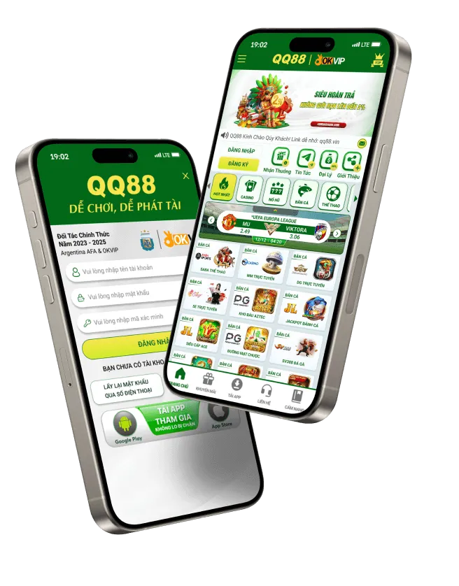 Ứng dụng mobile QQ88